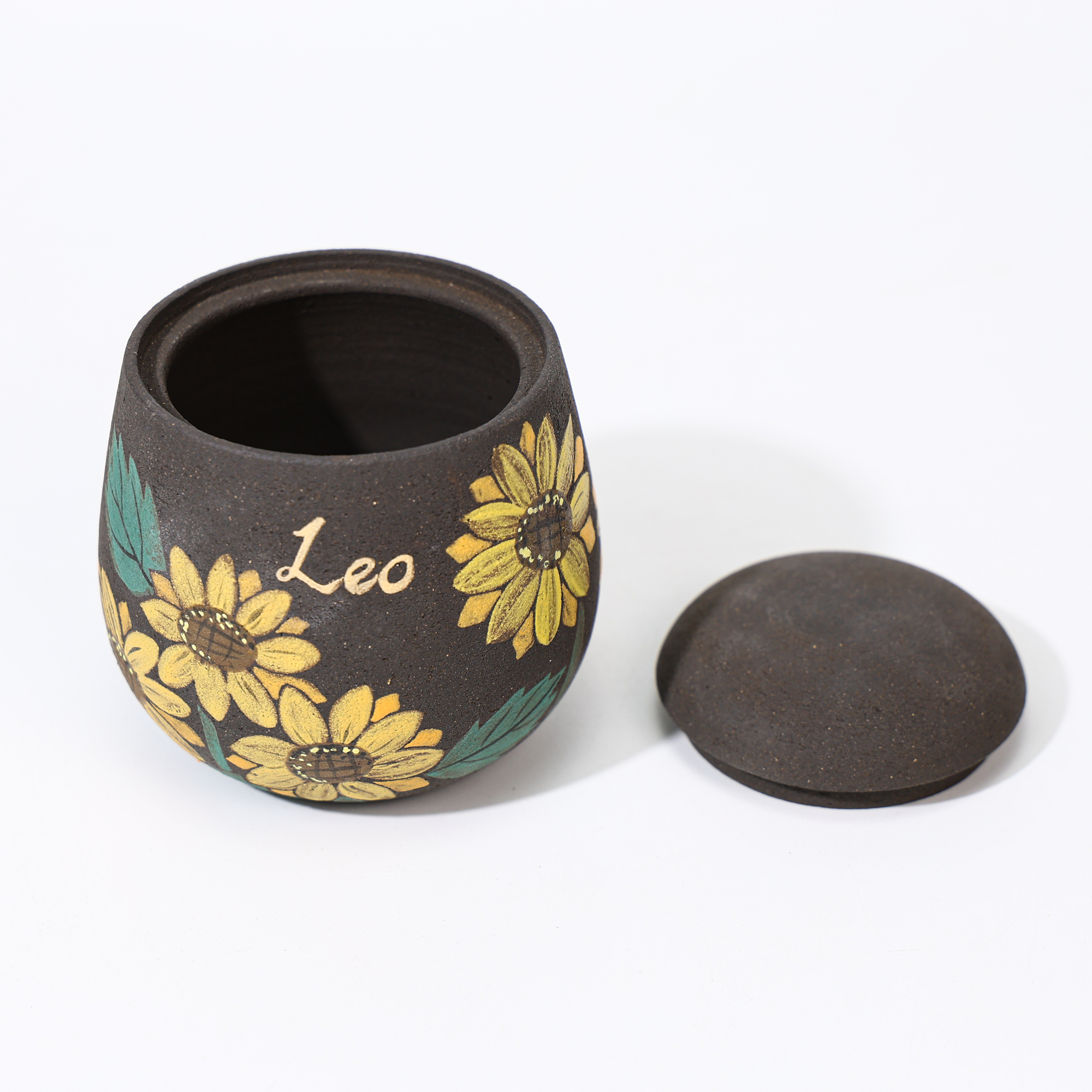 Personalized Sunflower Pet Memorial Jar - Image 8