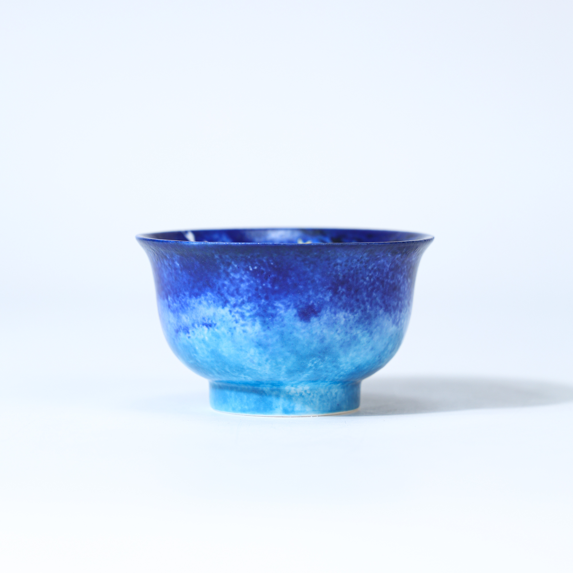 Hand-Painted Blue Galaxy Starry Night Ceramic Cup - Image 13